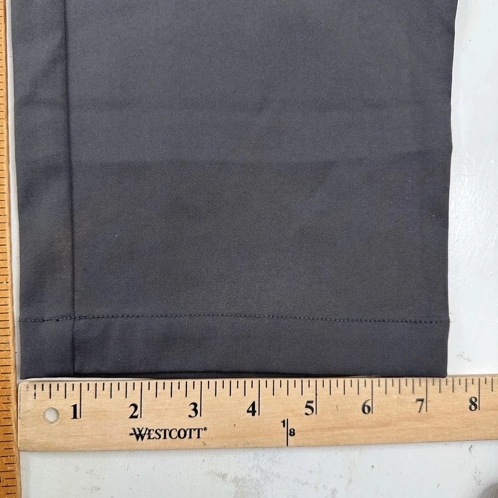 Theory‎ Men's Zaine Neoteric Performance Pants 38x34 Gray Black Stretch Chino